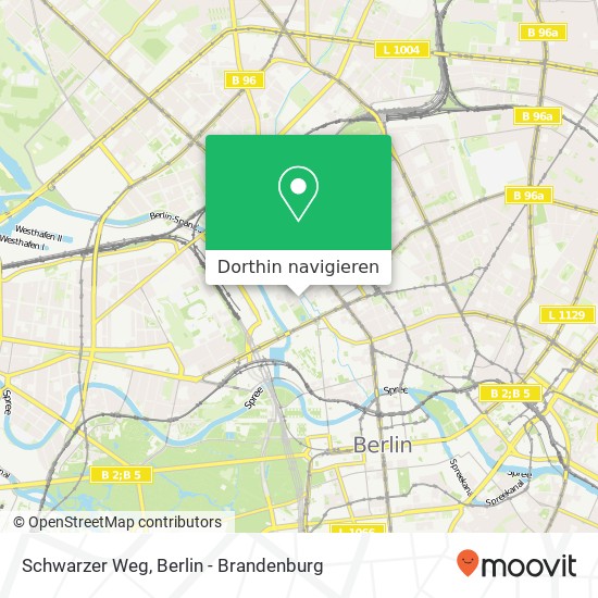 Schwarzer Weg, Mitte, 10115 Berlin Karte
