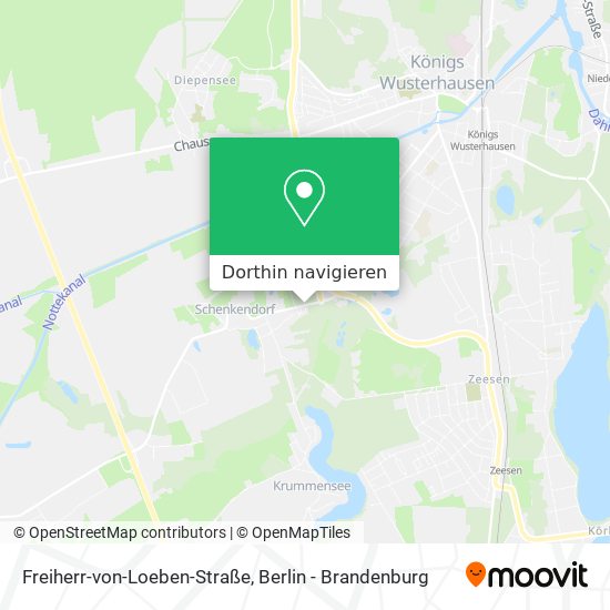 Freiherr-von-Loeben-Straße Karte