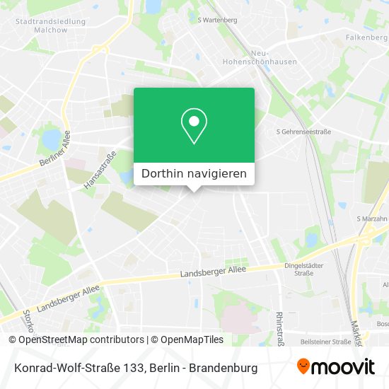 Konrad-Wolf-Straße 133 Karte