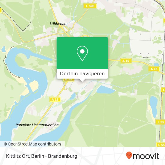 Kittlitz Ort Karte