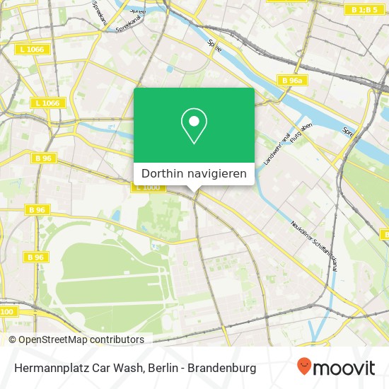 Hermannplatz Car Wash, Hermannplatz Karte