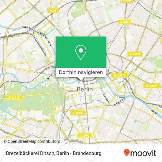 Brezelbäckerei Ditsch, Dorothea-Schlegel-Platz Karte