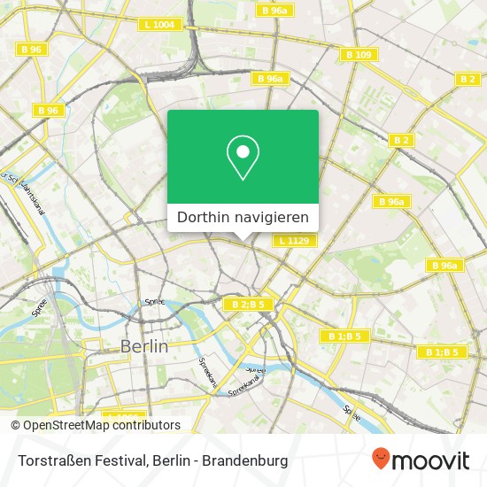 Torstraßen Festival Karte