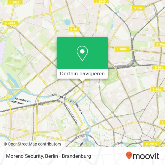 Moreno Security, Reinickendorfer Straße 112 Karte