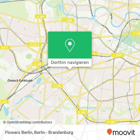 Flowers Berlin Karte