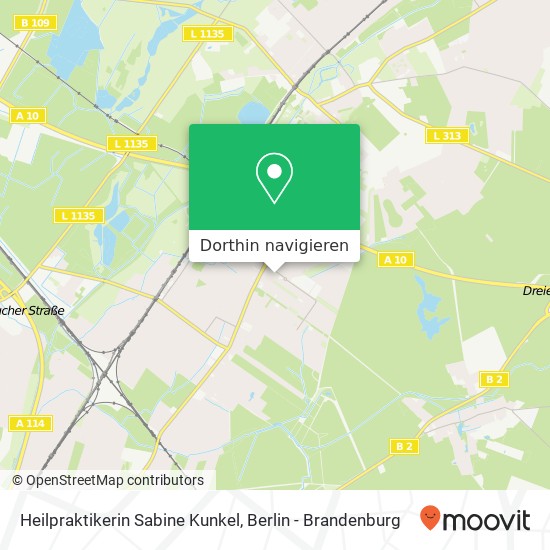 Heilpraktikerin Sabine Kunkel, Achillesstraße 64 Karte