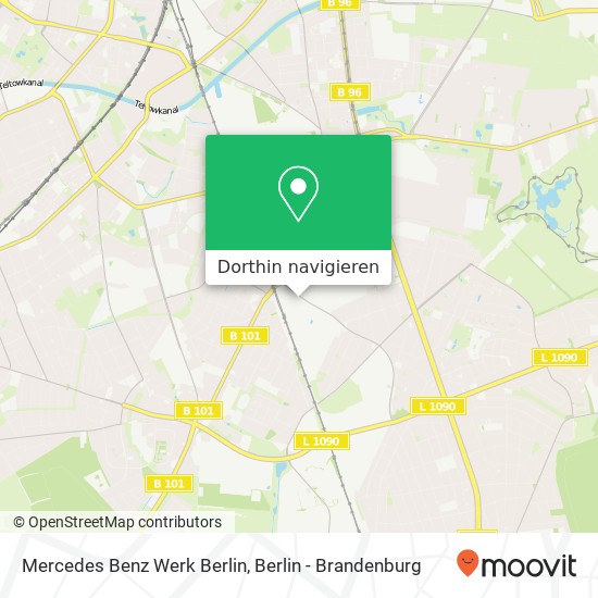Mercedes Benz Werk Berlin Karte