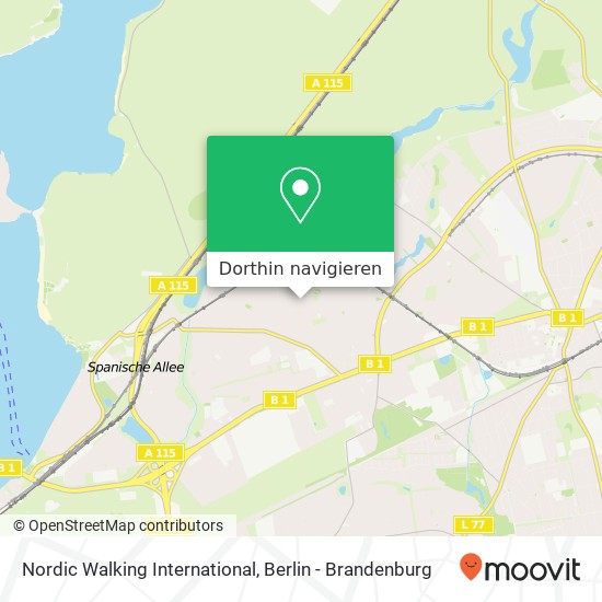 Nordic Walking International, Schopenhauerstraße 10 Karte