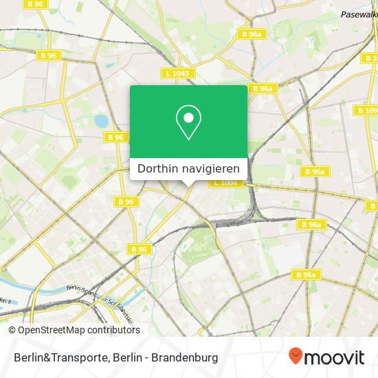 Berlin&Transporte, Prinzenallee Karte