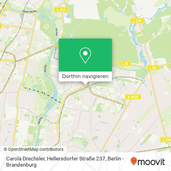 Carola Drechsler, Hellersdorfer Straße 237 Karte