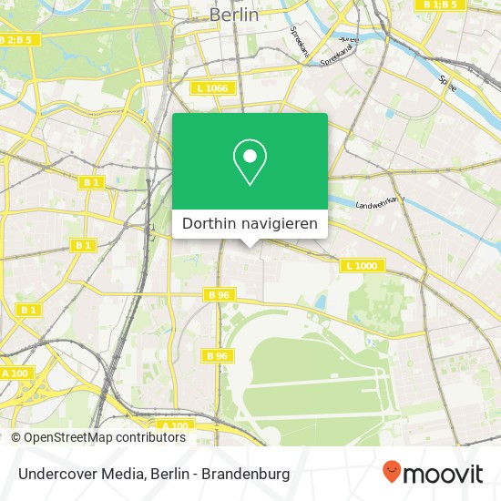 Undercover Media, Solmsstraße 24 Karte