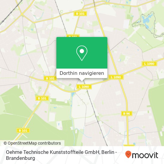 Oehme Technische Kunststoffteile GmbH, Rigistraße 11 Karte