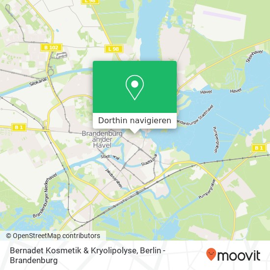 Bernadet Kosmetik & Kryolipolyse Karte