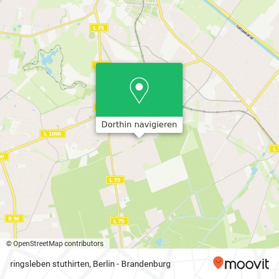 ringsleben stuthirten, Buckow, 12353 Berlin Karte