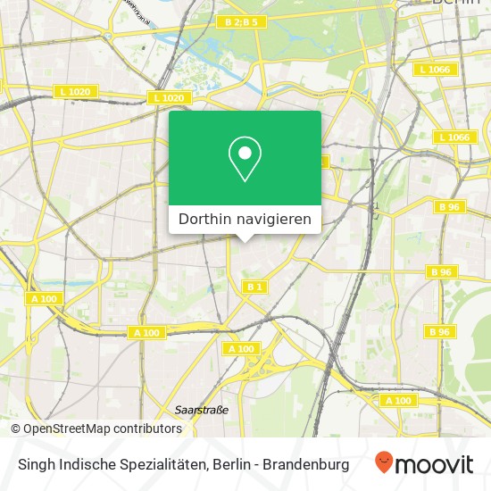 Singh Indische Spezialitäten, Apostel-Paulus-Straße 28 Karte