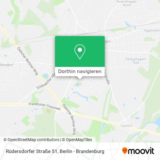 Rüdersdorfer Straße 51 Karte