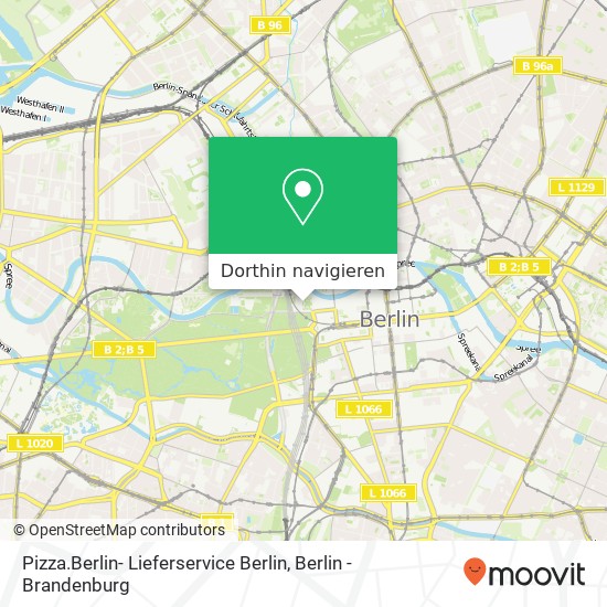 Pizza.Berlin- Lieferservice Berlin Karte