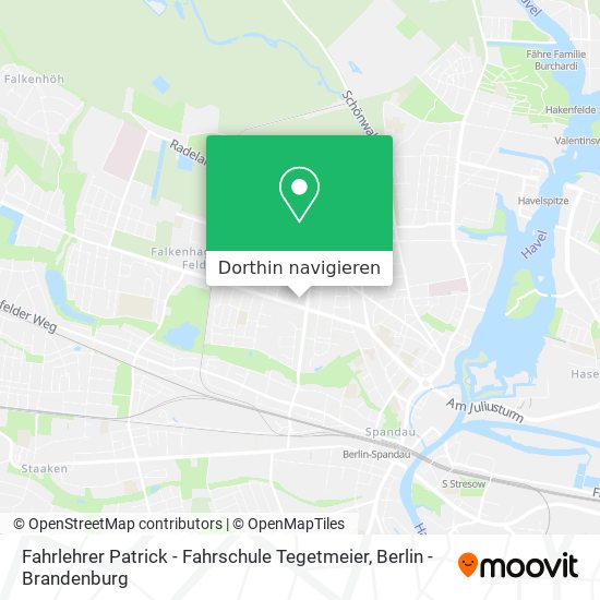 Fahrlehrer Patrick - Fahrschule Tegetmeier Karte