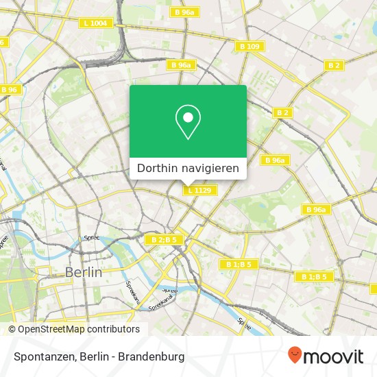Spontanzen, Saarbrücker Straße 29 Karte