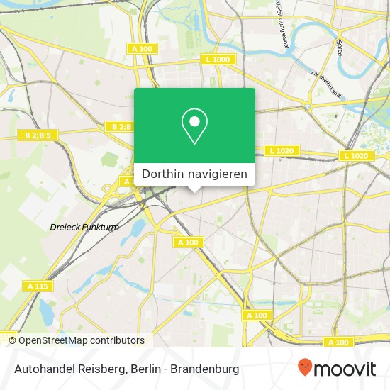 Autohandel Reisberg, Karlsruher Straße 7A Karte