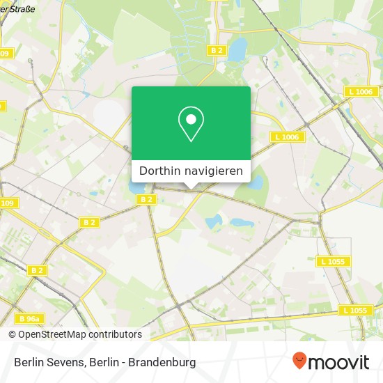 Berlin Sevens, Buschallee Karte