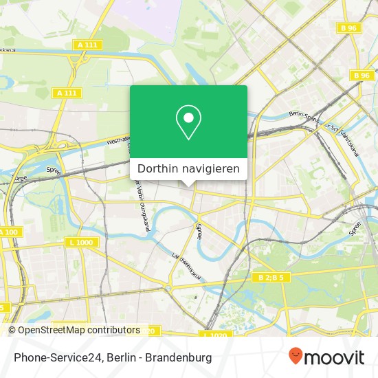 Phone-Service24, Huttenstraße 5 Karte