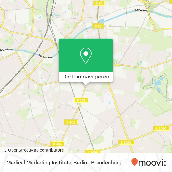 Medical Marketing Institute, Großbeerenstraße 89 Karte