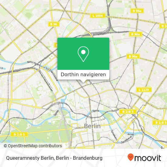 Queeramnesty Berlin, Zinnowitzer Straße 8 Karte