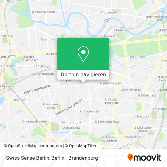 Swiss Sense Berlin Karte