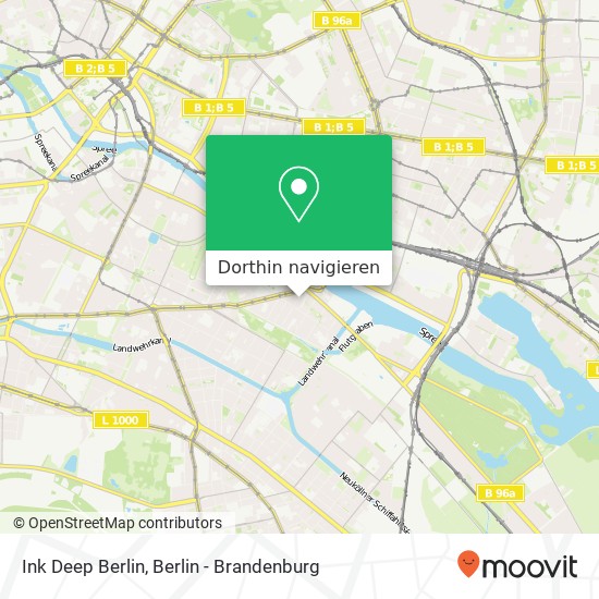 Ink Deep Berlin Karte