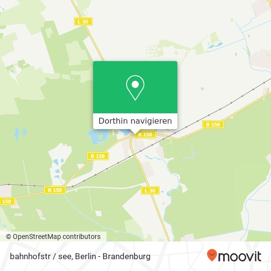 bahnhofstr / see, Seefeld, 16356 Werneuchen Karte