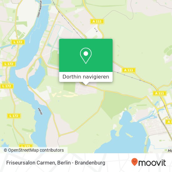 Friseursalon Carmen, Heiligenseestraße 35 Karte