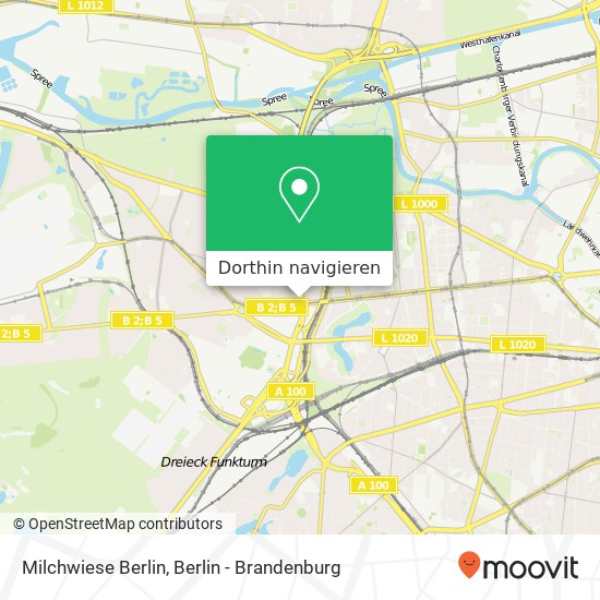 Milchwiese Berlin, Königin-Elisabeth-Straße 1 Karte