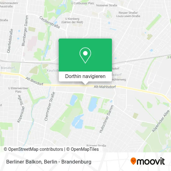 Berliner Balkon Karte