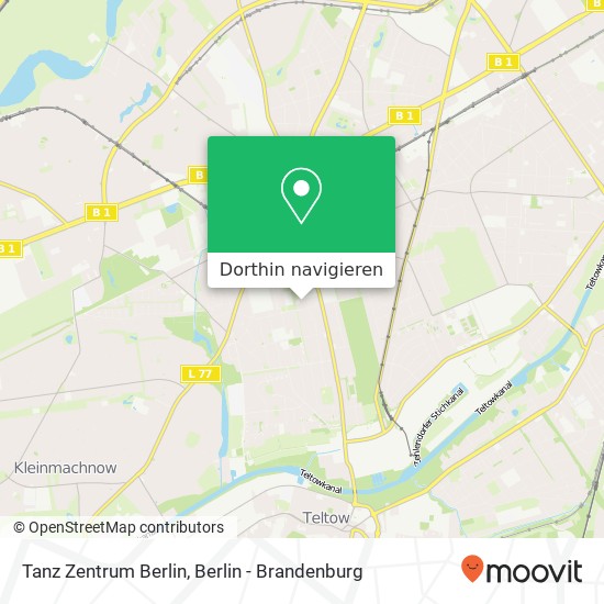 Tanz Zentrum Berlin, Heimat 27 Karte