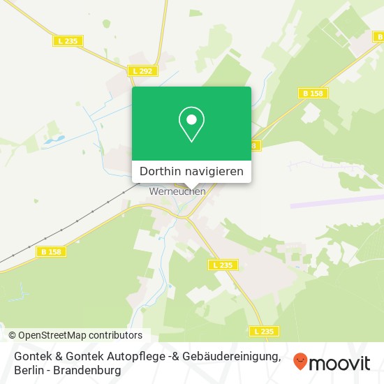 Gontek & Gontek Autopflege -& Gebäudereinigung, Altstadt 28 Karte