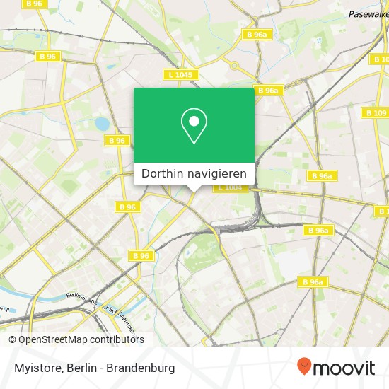 Myistore, Prinzenallee 13 Karte