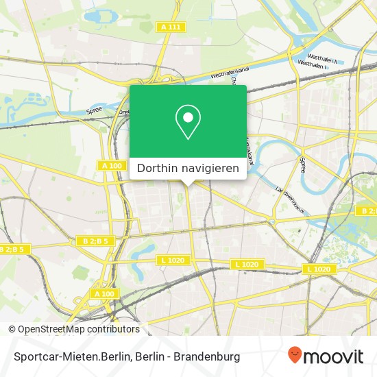 Sportcar-Mieten.Berlin, Lohmeyerstraße 2 Karte