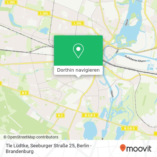 Tle Lüdtke, Seeburger Straße 25 Karte