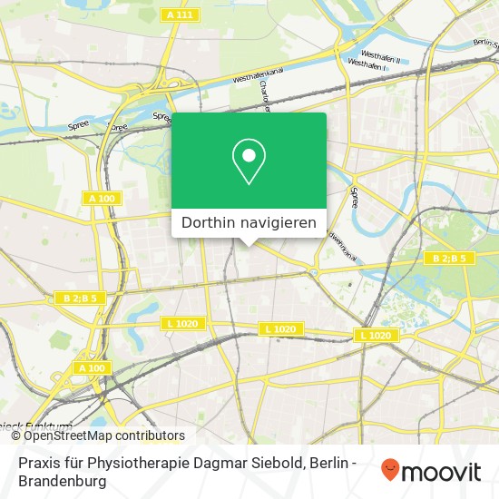 Praxis für Physiotherapie Dagmar Siebold, Krumme Straße 5 Karte