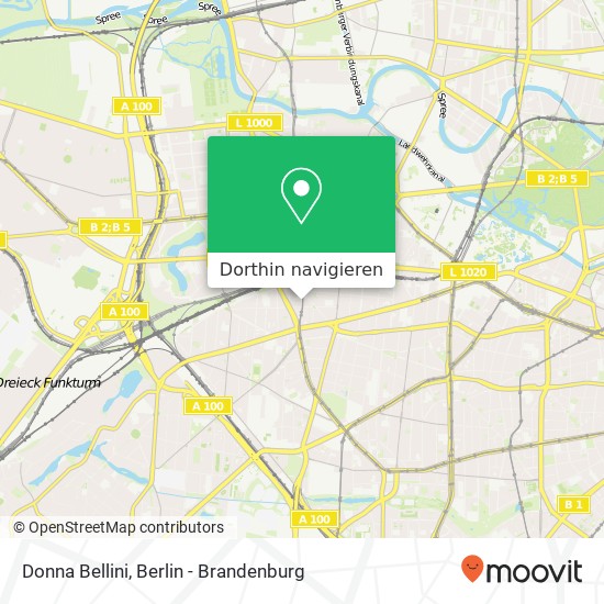 Donna Bellini, Wilmersdorfer Straße Karte