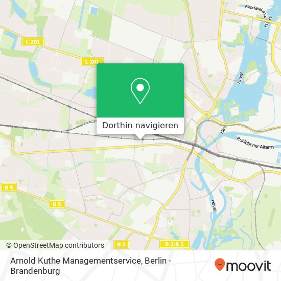 Arnold Kuthe Managementservice Karte