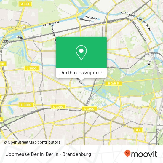 Jobmesse Berlin Karte