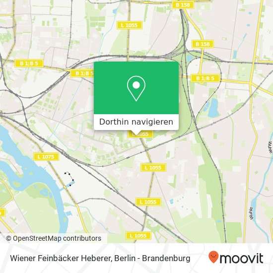 Wiener Feinbäcker Heberer, Otto-Schmirgal-Straße 1 Karte