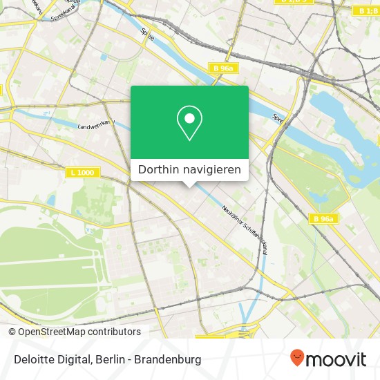 Deloitte Digital, Ossastraße Karte