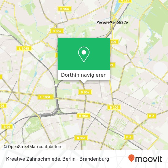 Kreative Zahnschmiede, Berliner Straße 94 Karte