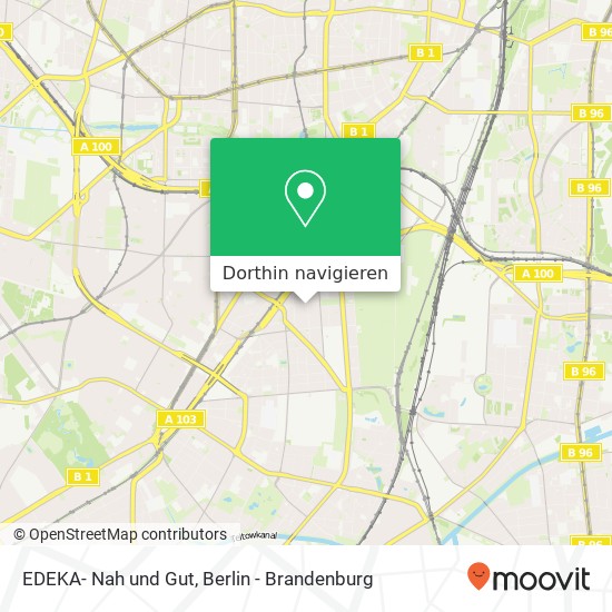 EDEKA- Nah und Gut, Cranachstraße Karte