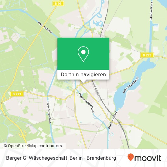 Berger G. Wäschegeschäft, Bernauer Straße 24 Karte