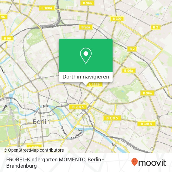 FRÖBEL-Kindergarten MOMENTO Karte