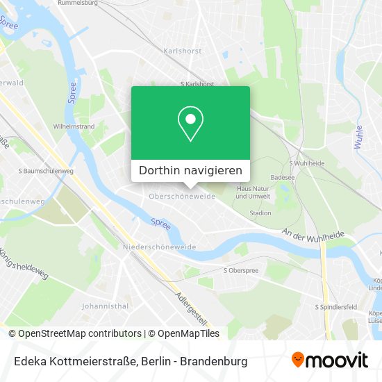 Edeka Kottmeierstraße Karte